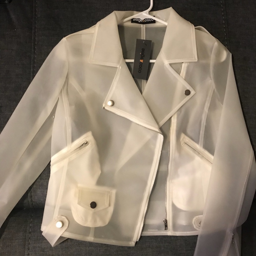 NWT beige & coco jacket